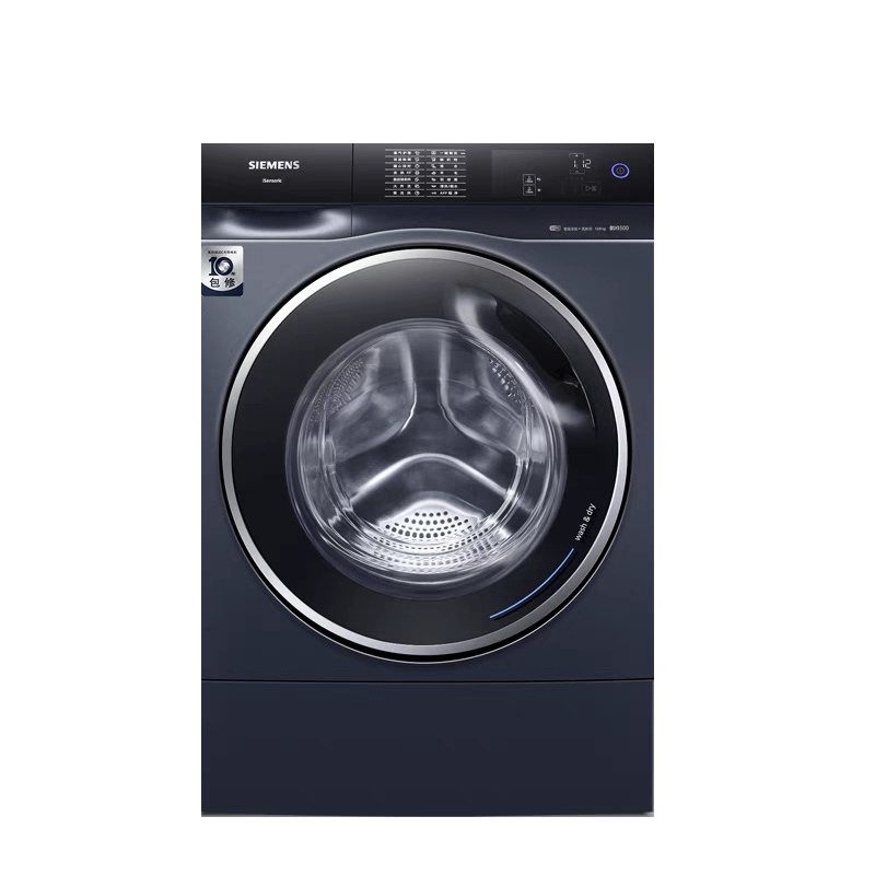 SIEMENS/西门子四核变频12kg大容量智能投放洗烘一体机WS74D3A10W