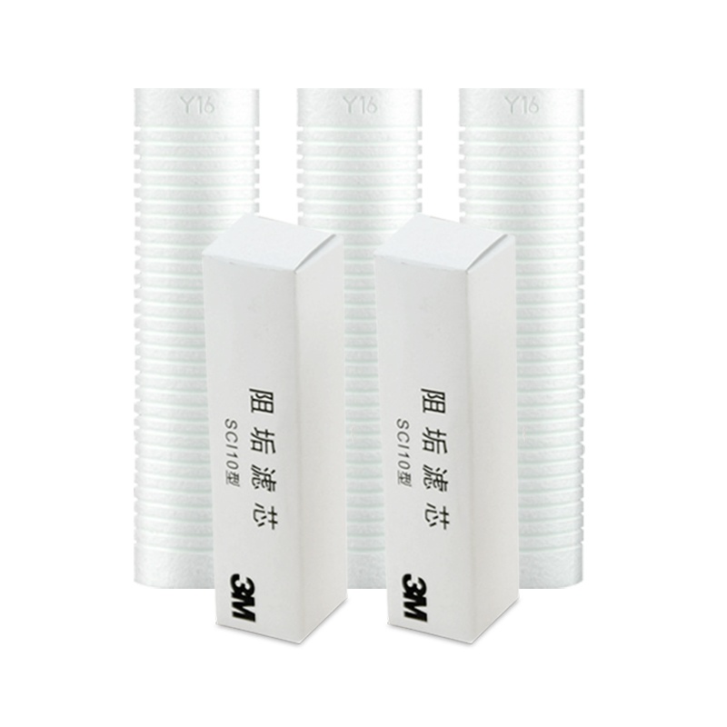 美国3M (3M ) 净水器通用 PP棉*3+阻垢滤芯*2 原装替换滤芯 一年装