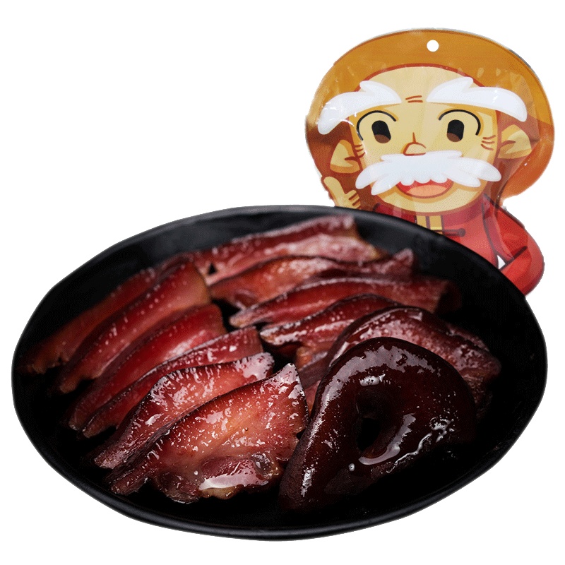 杨大爷腊猪鼻子500g/袋四川腊肉猪拱嘴下酒菜成都特产猪咸肉