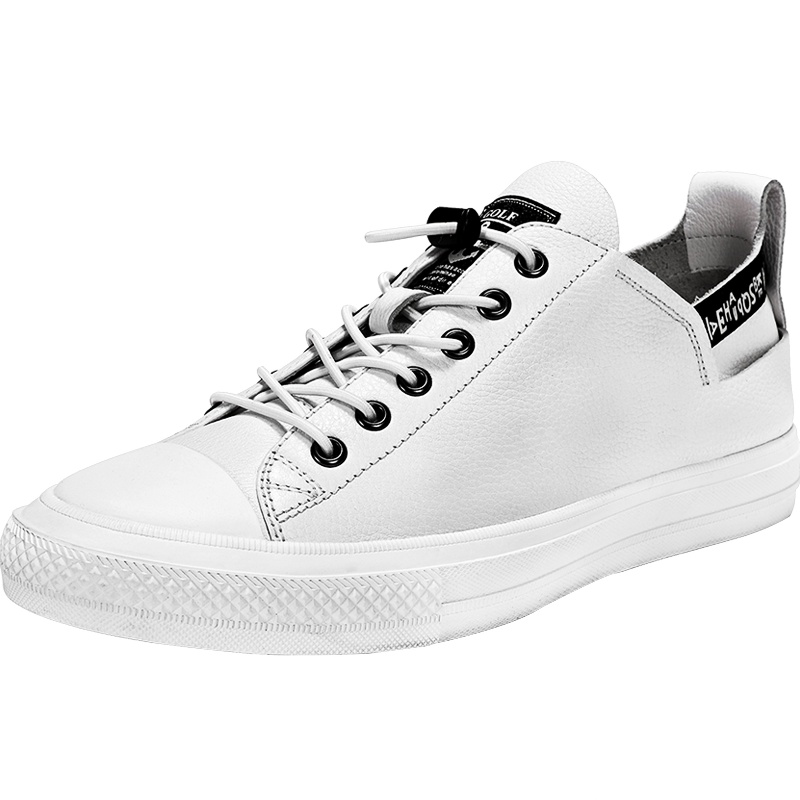 GOLF男鞋小白鞋男2018春季鞋子潮流百搭休闲鞋韩版真皮男士板鞋潮