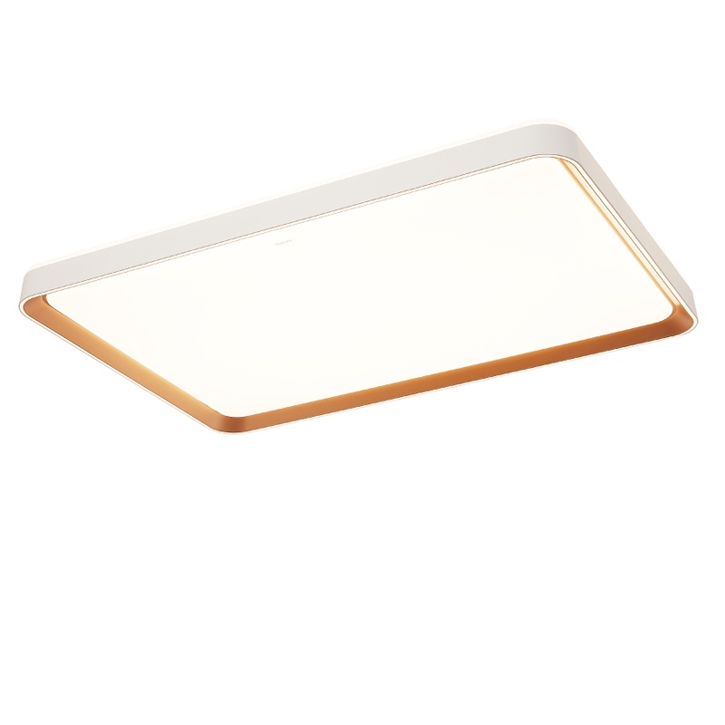 飞利浦照明LED吸顶灯灯具套餐客厅大灯长方形卧室全屋中式现代简约大厅灯具饰遥控调光调色玫瑰金尔岚