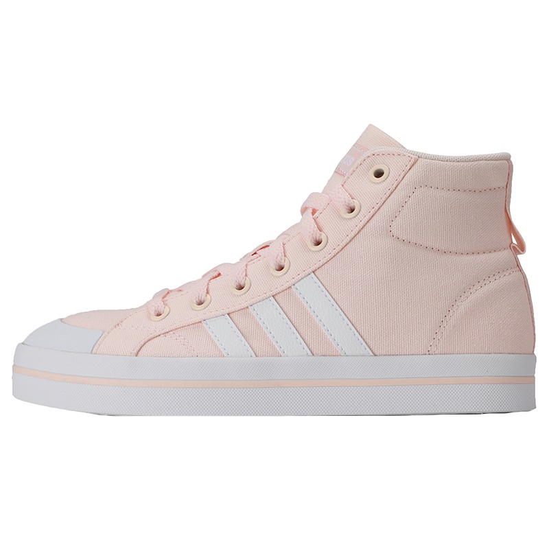 Adidas阿迪达斯NEO女鞋2020新BRAVADA MID休闲透气帆布板鞋FX9071