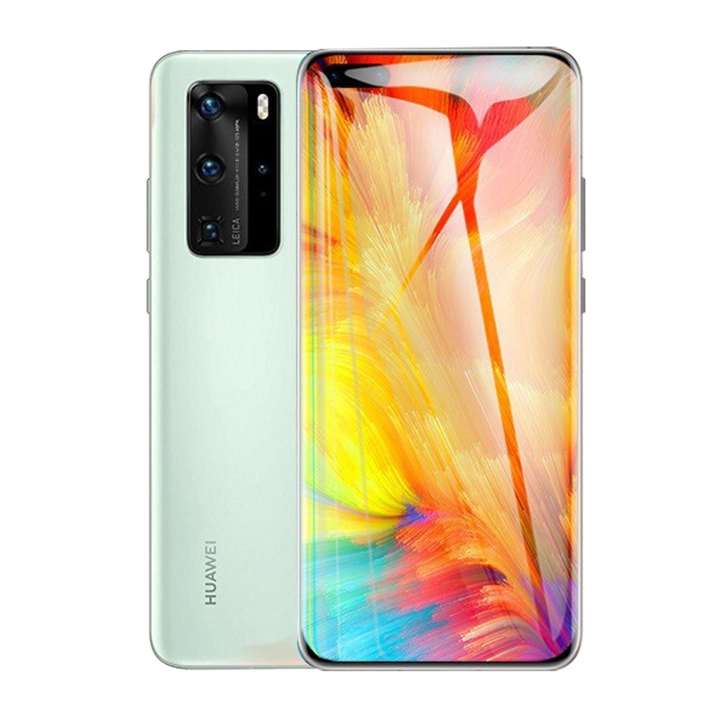 送手机壳]溪特 华为p40/P40Pro水凝软胶膜全屏覆盖手机保护膜华为P40钢化玻璃膜手机贴膜纳米水凝膜曲面热弯膜坑爆