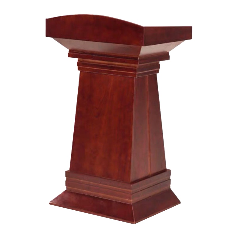 质凡演讲台发言台简约现代迎宾台接待台导购台咨客台主持台司仪台讲桌