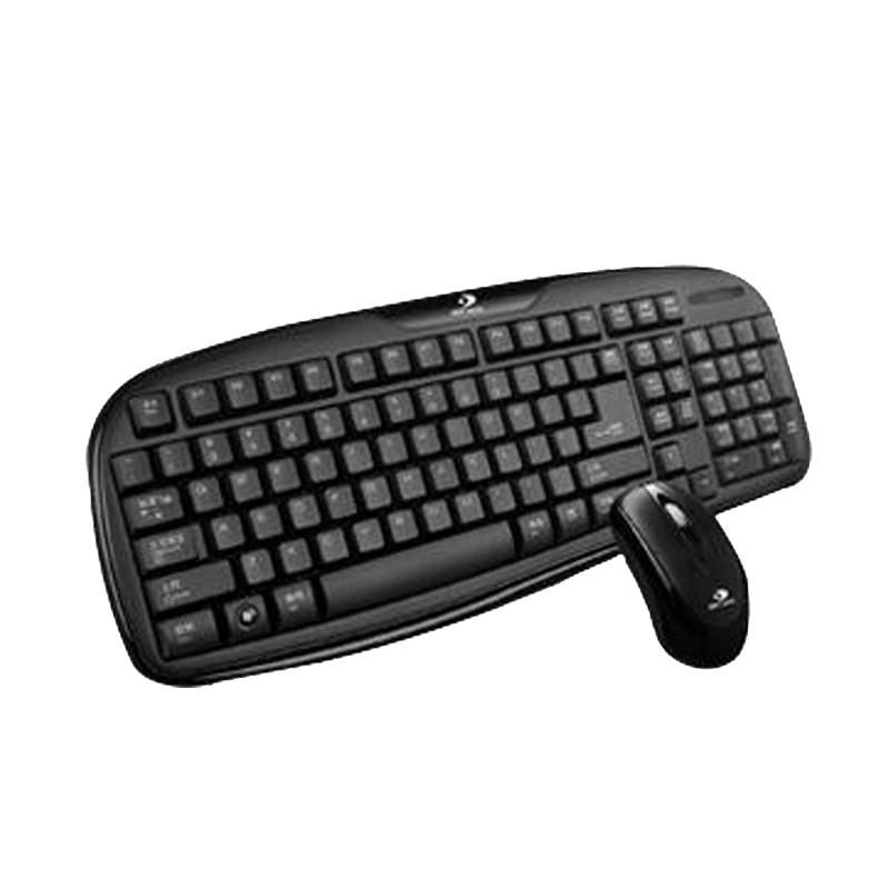 黑貂C20 无线套装 机械手感办公鼠标键盘笔记本台式电脑无线省电键鼠