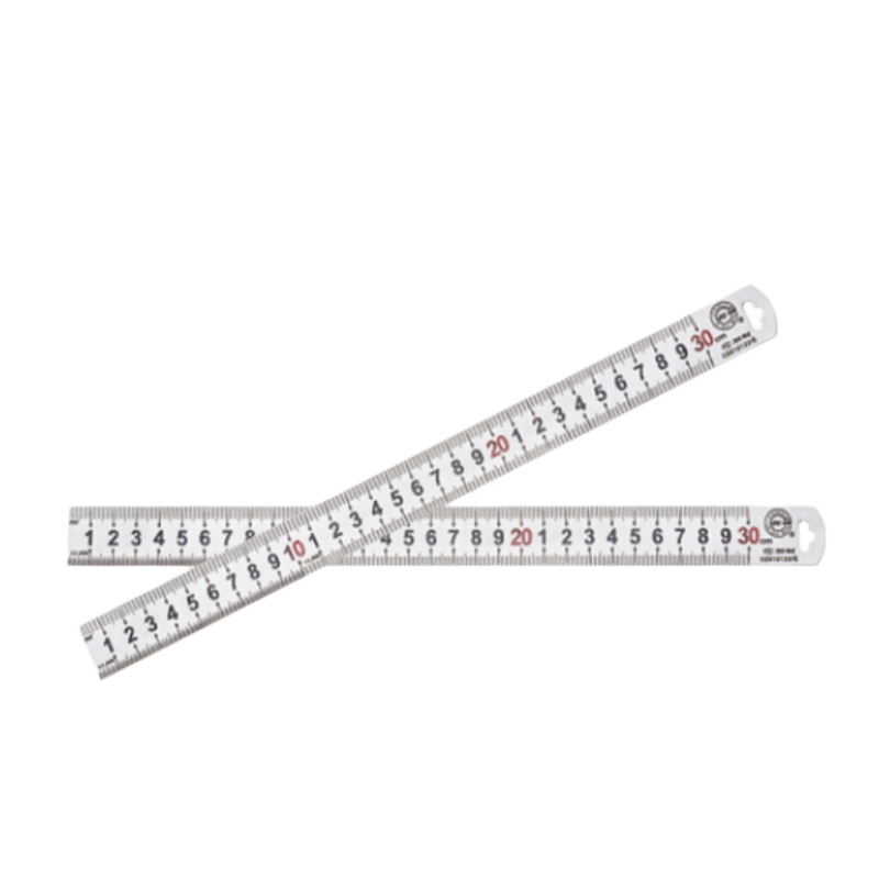 长城精工05系列亚光不锈钢板尺直尺25*300mm 140503