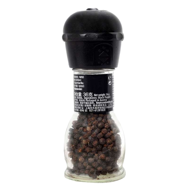 可达怡黑胡椒粒(麿碾器)36g