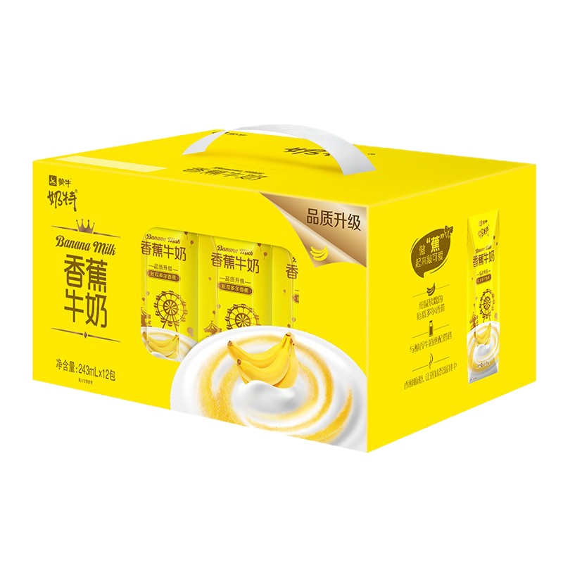 蒙牛-奶特早餐牛奶243ml*12