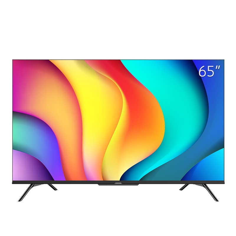 创维酷开65P31 65英寸无边框金属全面屏电视 4KHDR智能语音电视机 防眩光护眼 快速投屏 55