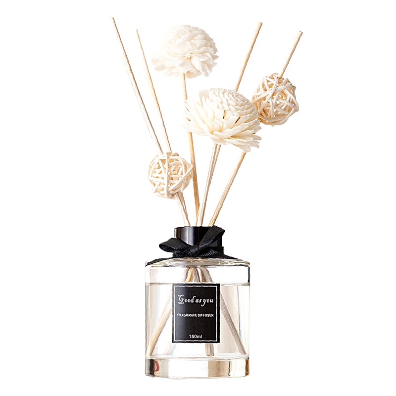 企购优品左赫无火香薰室内精油套装 香薰酒店藤条熏香家用室内房间香水