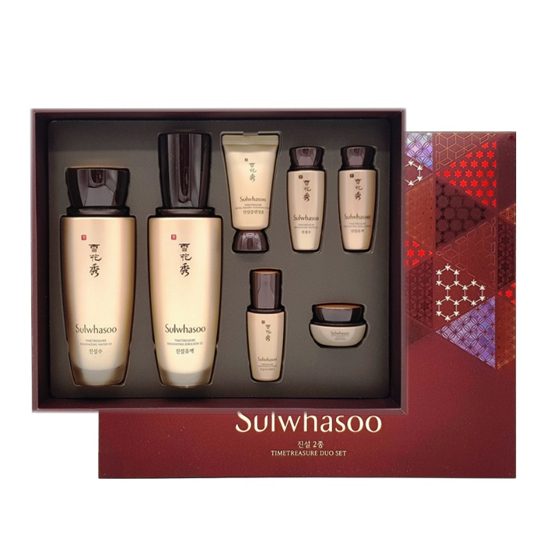雪花秀(SULWHASOO)臻秀挚颜护肤礼盒 修护肌肤 改善肤质 水润细滑 滋润营养 紧肤淡皱 正常规格 正品保障