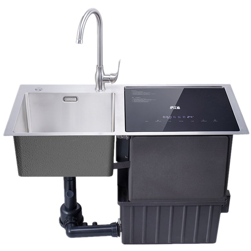 伊沃迪 水槽洗碗机 嵌入式 家用全自动刷碗机6套烘干消毒一体机(L)