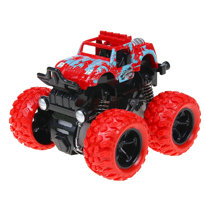 [马上涨价]惯性四驱越野车儿童男孩模型车耐摔玩具车小汽车