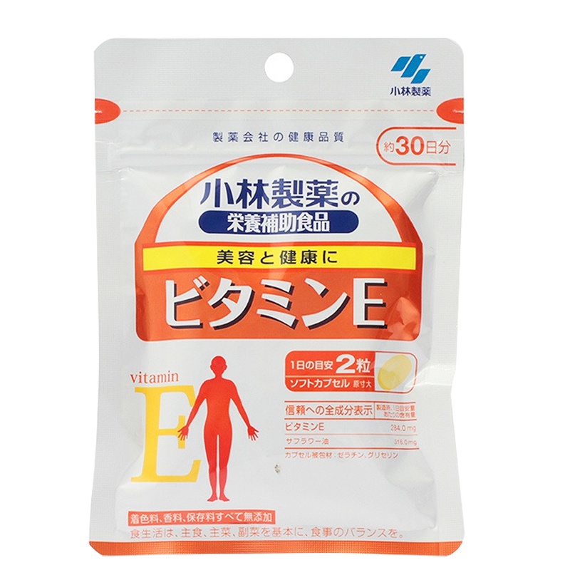 KOBAYASHI小林制药维他命E片 60粒 VE