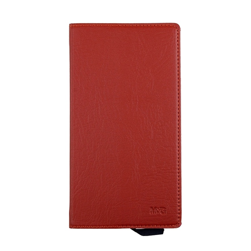 晨光(M&G)APY4T380 48K皮革胶套本76张/本 2本 皮面本日记本记事本笔记本子商务会议记录本笔记本/记事本