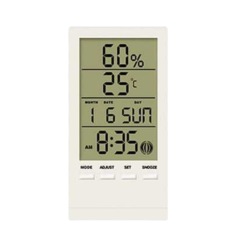 东方韵 电子温度计家用精度室内温湿度计 黑白两色随机