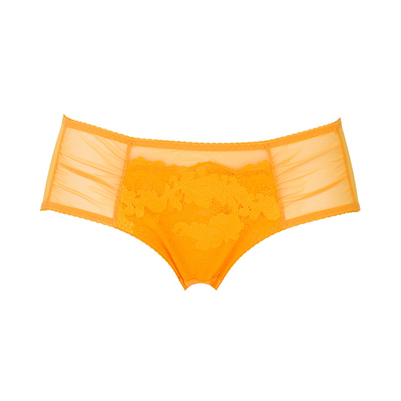古今蕾丝中低腰三角内裤女士性感透明网纱透气舒适包臀 1G257