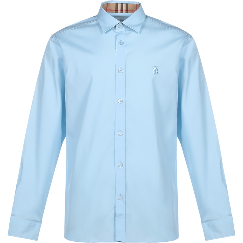 BURBERRY 博柏利 男款 棉质修身版长袖衬衫 80323071
