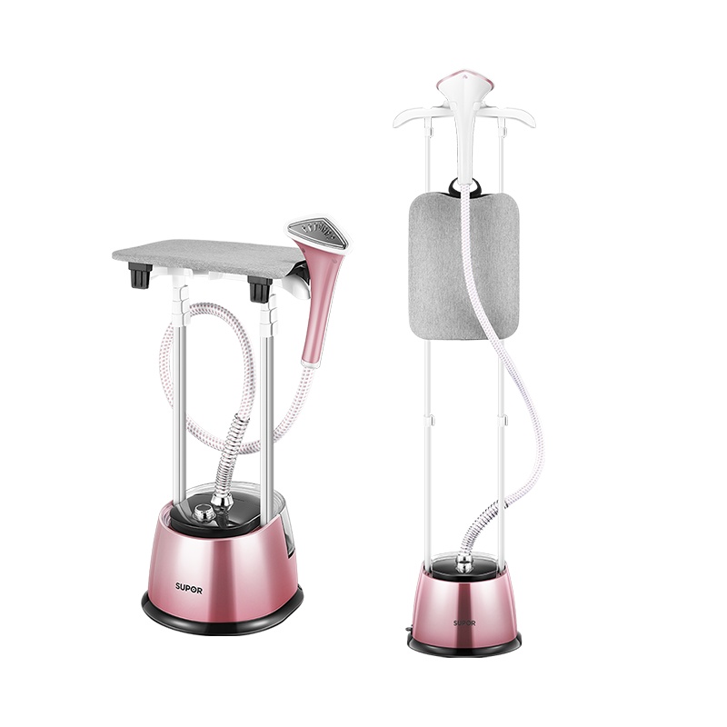 苏泊尔(SUPOR) 挂烫机GT13VP-20 家用熨烫机2.2L水箱 双杆带熨烫板立式蒸汽挂烫机手持电熨斗可平烫