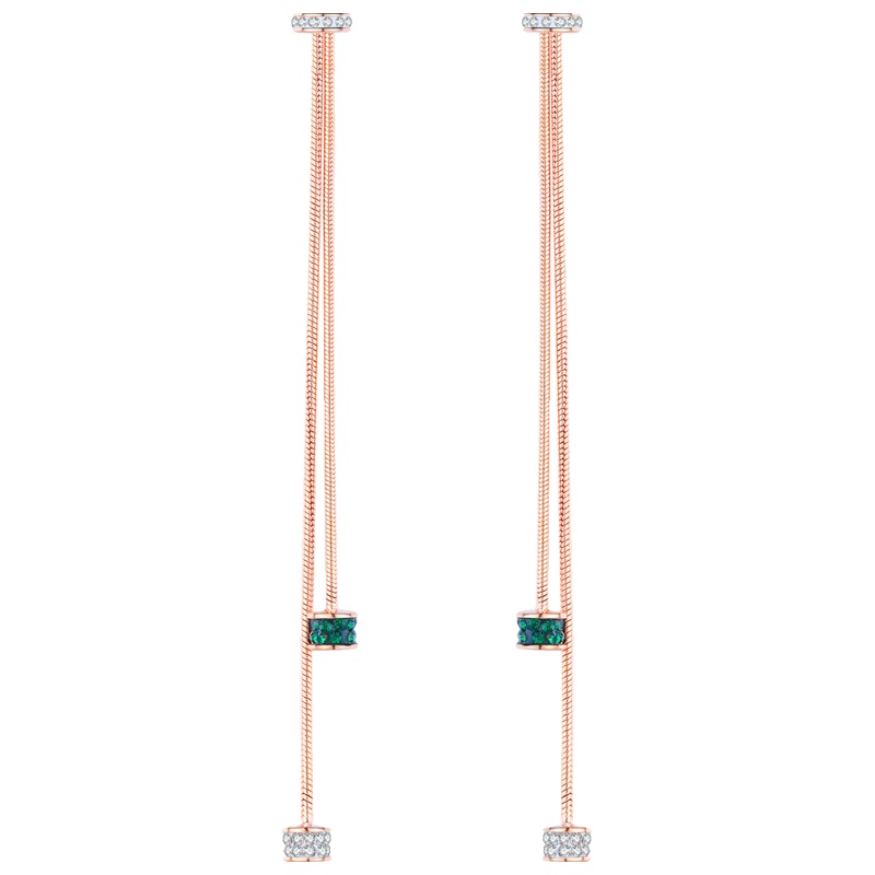 佰色传情BRIR纯银耳钉耳环长款气质简约耳坠显脸瘦时尚耳饰女