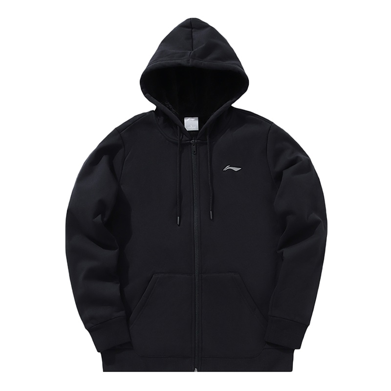 李宁 运动生活系列 男款运动卫衣AWDNB03保暖舒适卫衣