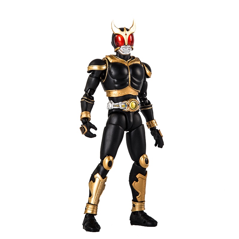 梦幻工场 国产假面骑士手办玩具 蒙面超人3 SHF 真骨雕 黑金 kuuga 升华 古迦 空我 关节可动模型摆件男孩玩具