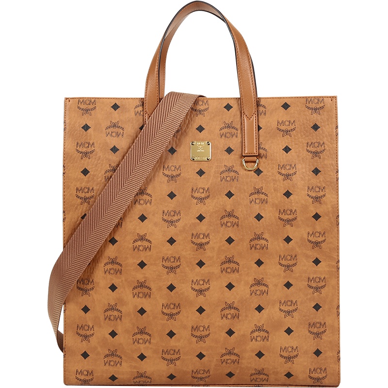 MCM 男女中性 人造革Klassik手提单肩斜挎包中号 MMTAAKC01