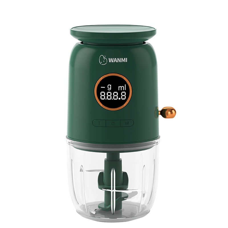 顽米料理机婴儿宝宝辅食机搅拌家用奶昔米糊榨果汁蒜泥器小型碎肉机