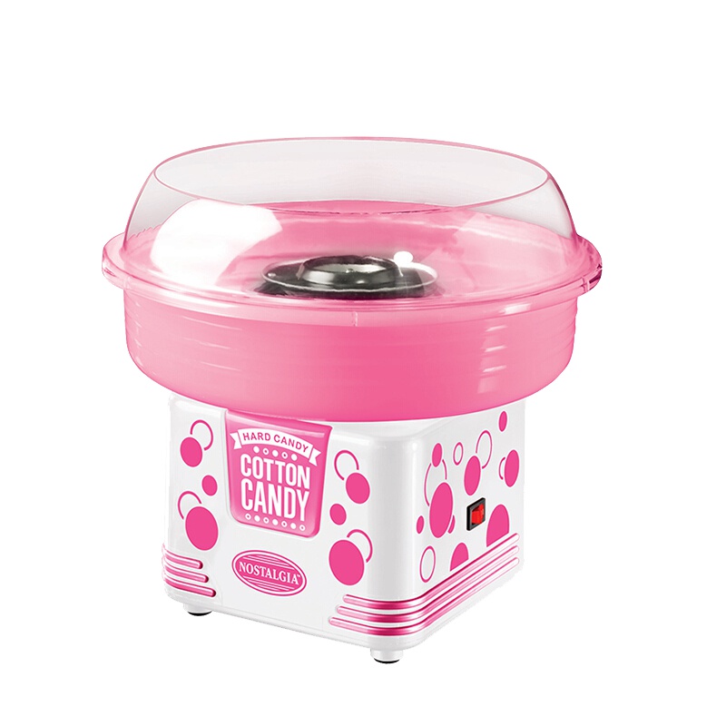 诺思得其(Nostalgia Electrics)棉花糖机 PCM405 儿童节 家用 手工棉花糖机器家用棉花糖机 粉色
