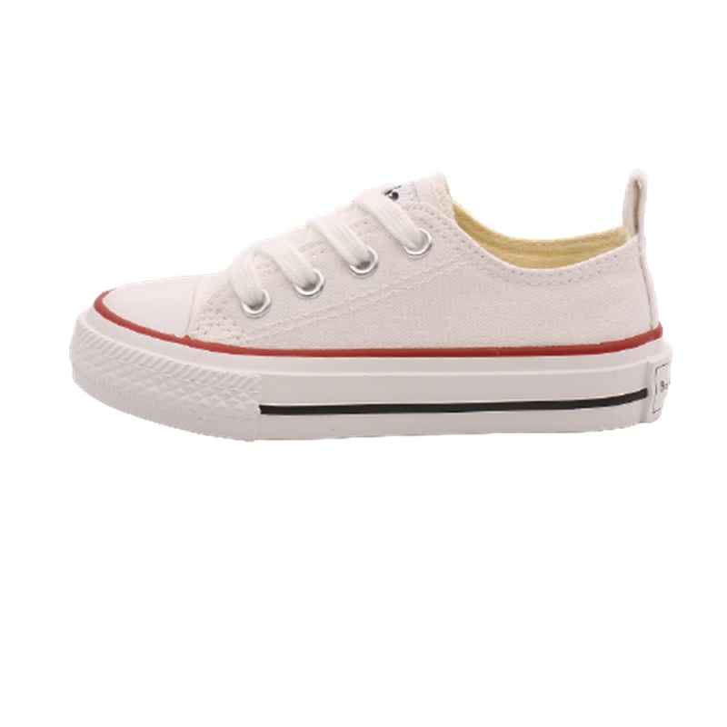 芭芭鸭低帮舒适透气儿童帆布鞋男女童布鞋