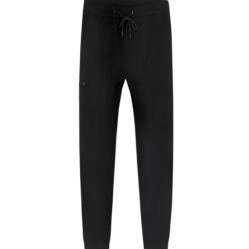 HODO红豆男装 男士卫裤 秋季时尚简约松紧腰系带舒适休闲裤运动卫裤男