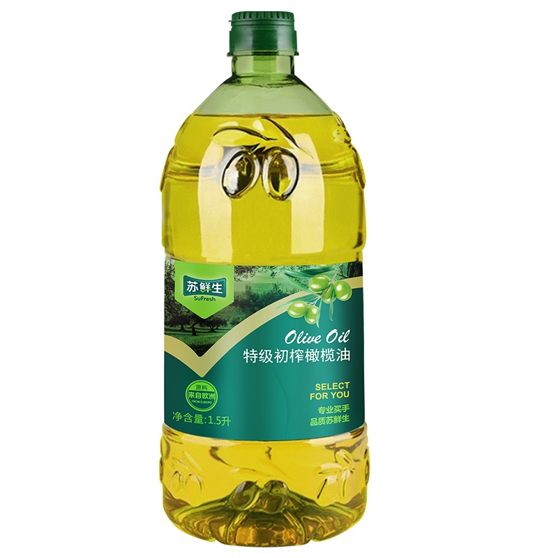 苏鲜生 [苏宁自有品牌] 初榨橄榄油1.5L