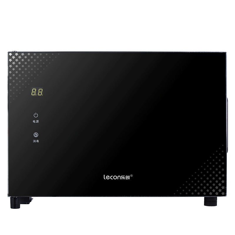 乐创(lecon)消毒柜 RTP30-TB01 台式触屏消毒柜 中温保洁消毒台式小型碗筷茶杯柜 25L
