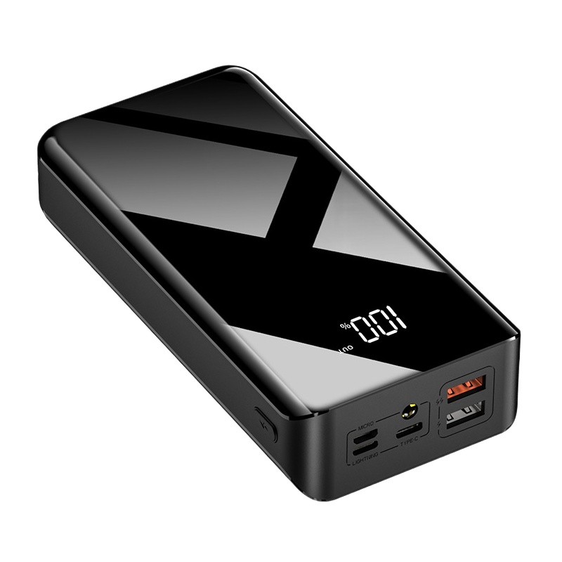 乐诺思 大容量充电宝30000毫安Type-c输入快充苹果安卓vivo华为手机通用便携移动电源