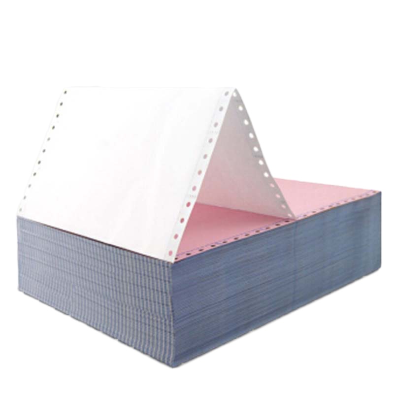 未来世界 打印纸 381-1 一联不等分 白色 1000页/箱 不撕边 单箱装