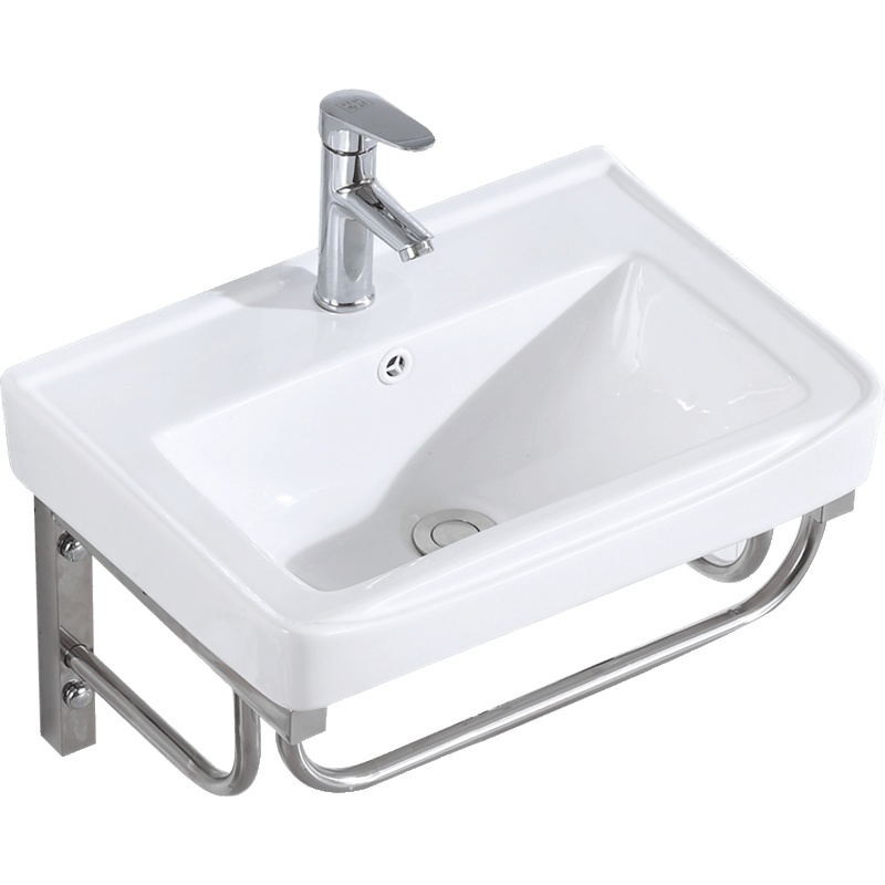 挂墙式洗脸盆简易小卫生间符象洗手盆小户型迷你阳台厕所家用陶瓷面盆