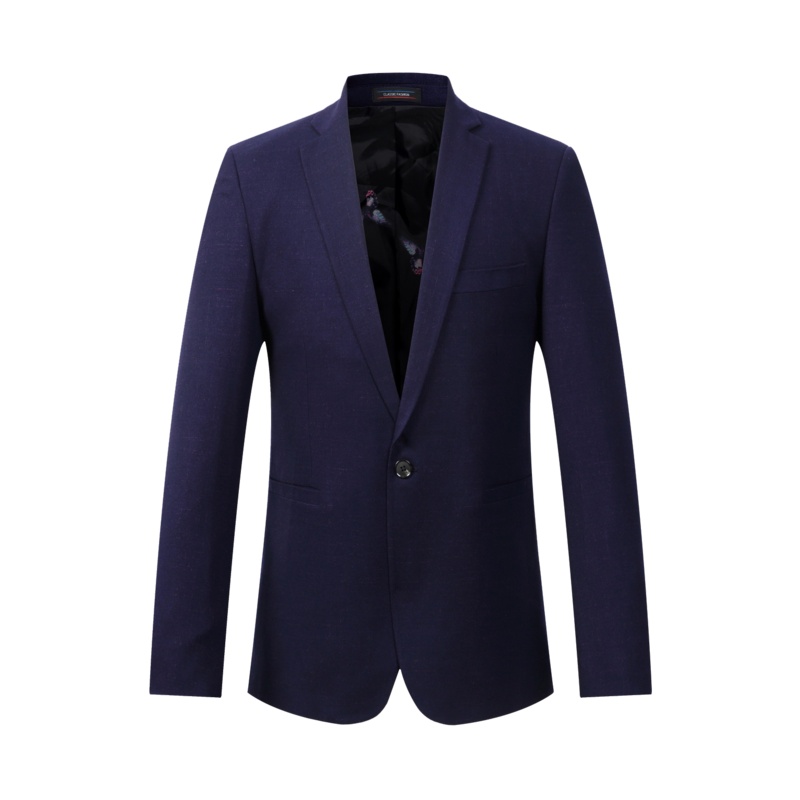 阿仕顿男装西服春秋季商务休闲一粒扣西服外套男