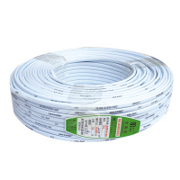 敏达(minda) 电线电缆 国标3芯铜芯软护套线 RVV3*4平方 100米