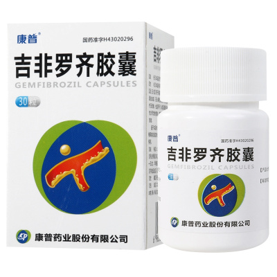 康普 吉非罗齐胶囊 0.3g*30粒*1瓶/盒