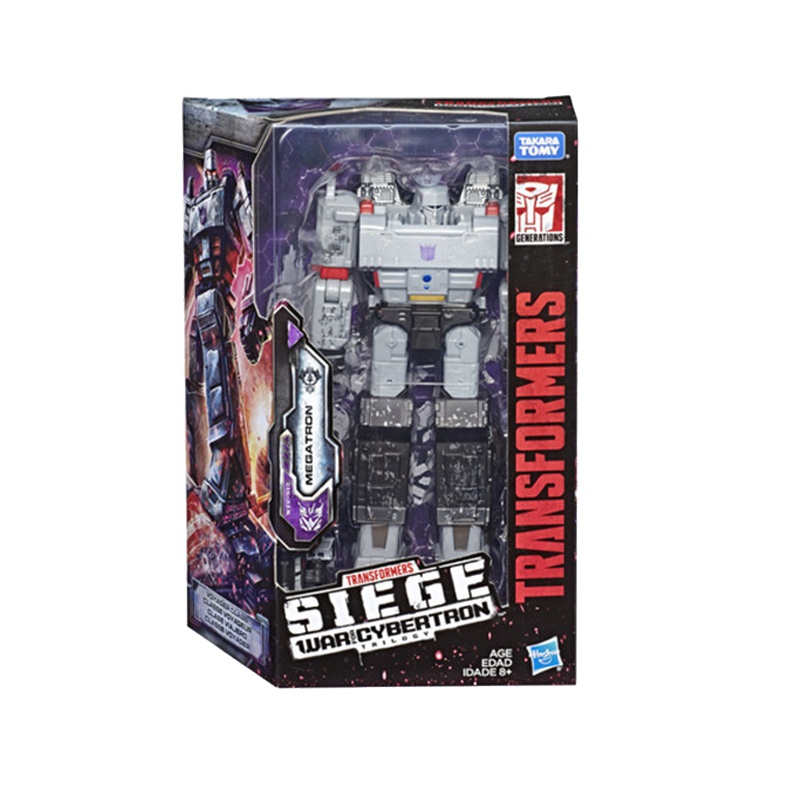 孩之宝Hasbro变形金刚决战塞伯坦航行家级系列(威震天)8岁以上男孩儿童动漫周边玩具 男孩生日礼物E3543