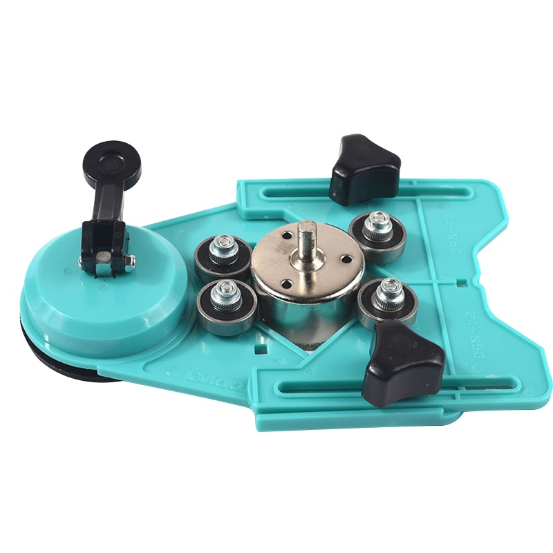 规格[瓷砖开孔定位器 265*135mm]玻璃瓷砖开孔定位器工具多工能玻璃钻头吸盘定位器工业级打孔器