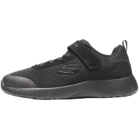 【自营】Skechers斯凯奇男童休闲鞋透气网布轻质大童运动鞋97770L 97770L/BBK全黑色