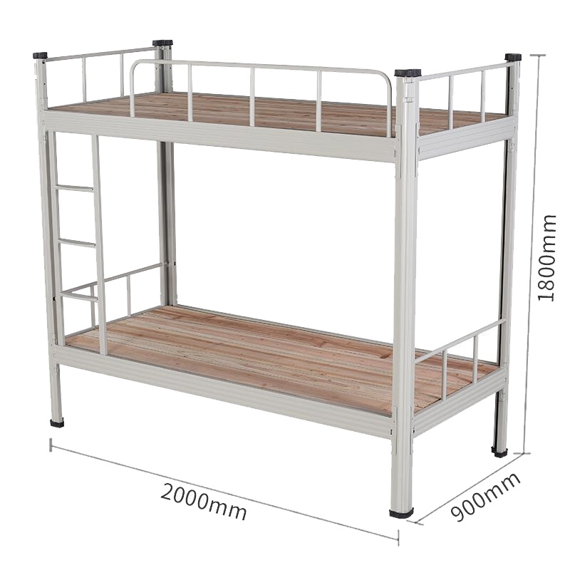 富和美(BNF)学生宿舍床双层铁床高低床桌员工床上下床铺高架子床上下铺上下床高低床47