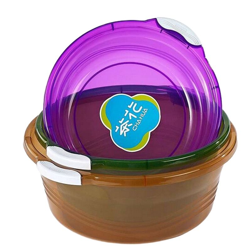 茶花(CHAHUA) 03431K 38*15.6cm 把手防滑盆(计价单位:个)