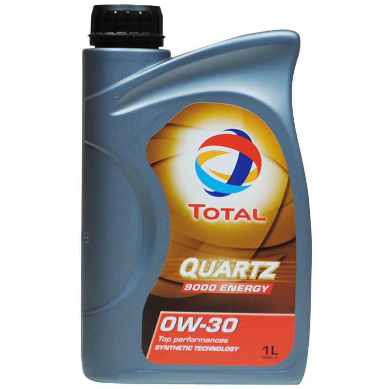 TOTAL道达尔 极驰9000Energy 全合成汽车机油润滑油 SL/CFA3/B4级 0W-30 1L 欧洲原装进口