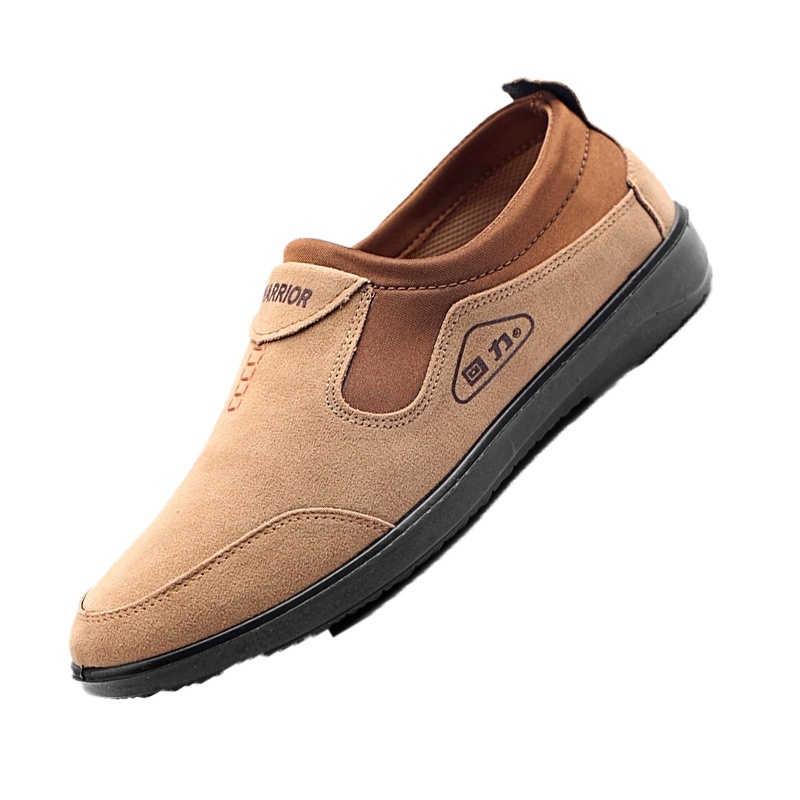 回力(Warrior)帆布鞋男鞋春季男士休闲鞋低帮懒人鞋透气板鞋老北京布鞋单鞋