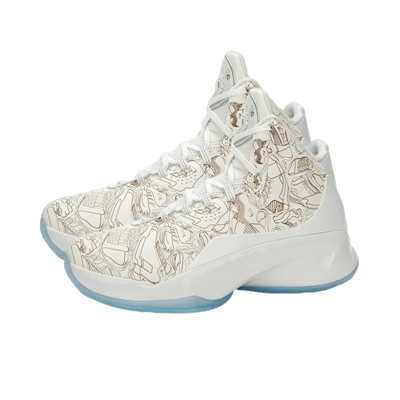 李宁 驭帅高帮 男款篮球鞋ABAN133耐磨防滑老爹鞋