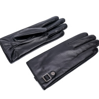 SHERIDAN喜来登男士时尚休闲商务绵羊皮加绒手套NL171201S