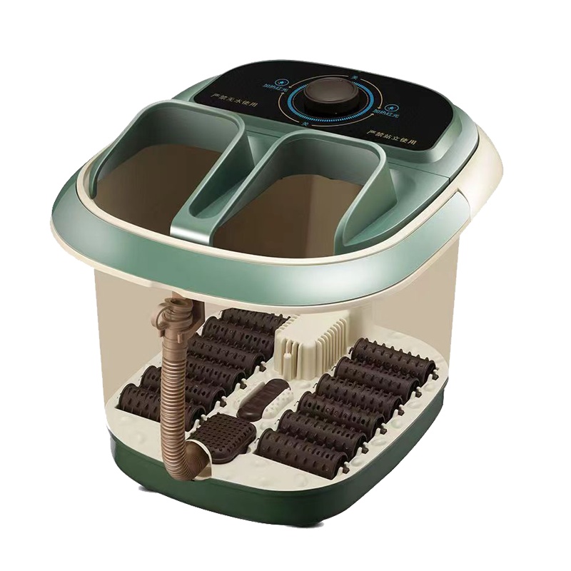 苏宁宜品 足浴盆 御汤1家用恒温加热按摩高深泡脚桶沐足神器 机械旋钮款 YM-628(SNYP-ZYP10L-S01M)