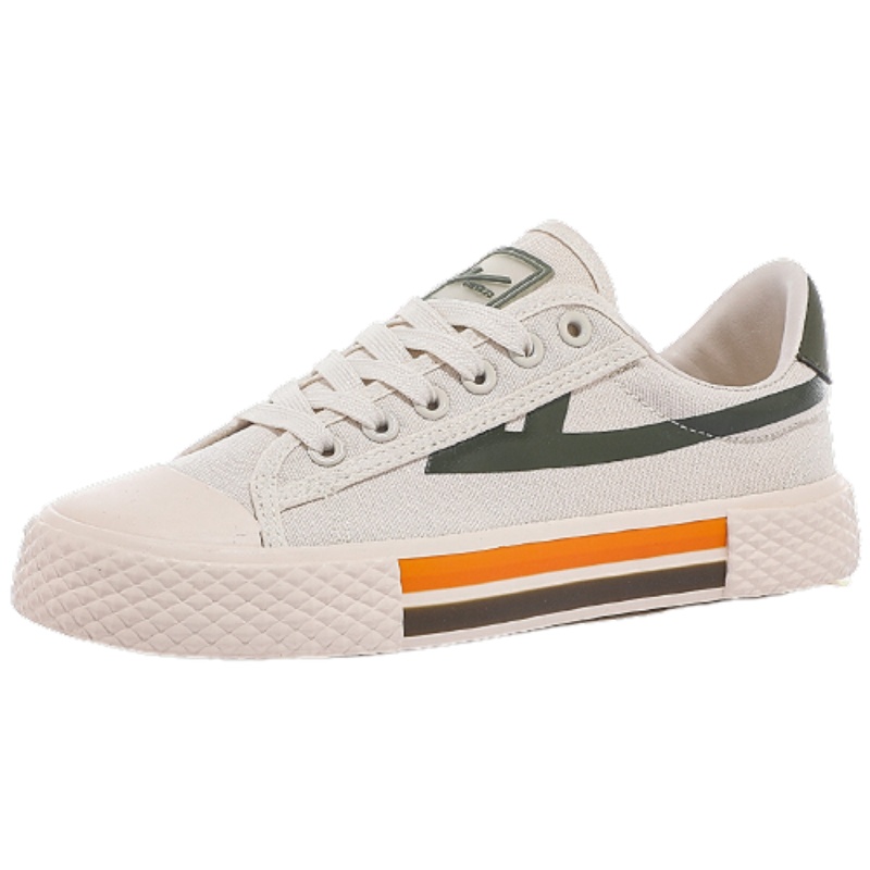 回力(Warrior)情侣款低帮时尚透气百搭休闲板鞋